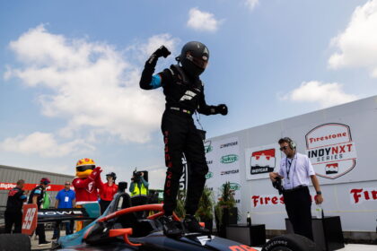 Myles Rowe becomes first Black INDY NXT winner at Iowa Speedway