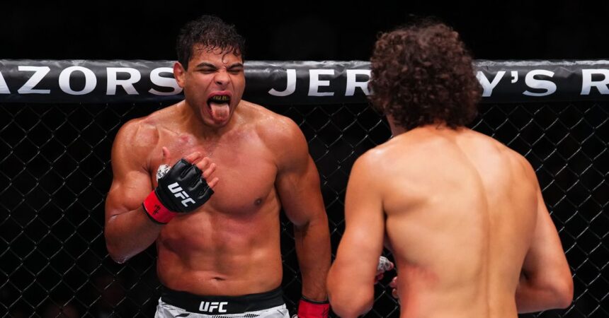 Paulo Costa fires back at Khamzat Chimaev tweet, vows to be cageside at UFC 319