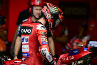 Pecco Bagnaia’s Ducati wrongly gave him tyre warning in Czech MotoGP sprint