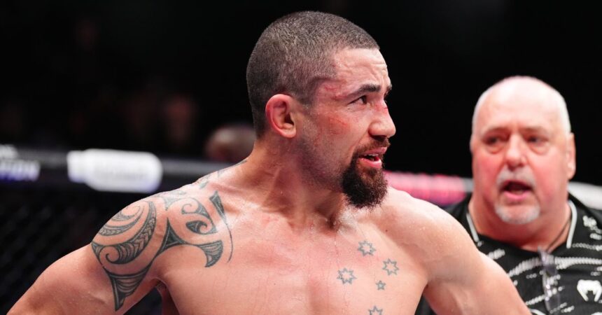 Robert Whittaker releases first statement since disappointing UFC Abu Dhabi loss
