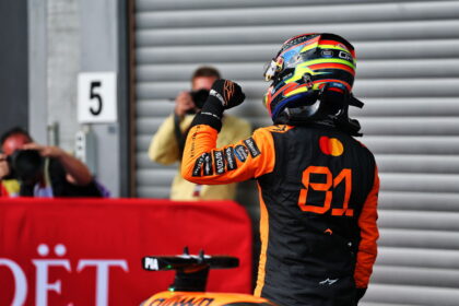 Starting grid for sprint race at F1 Belgian Grand Prix