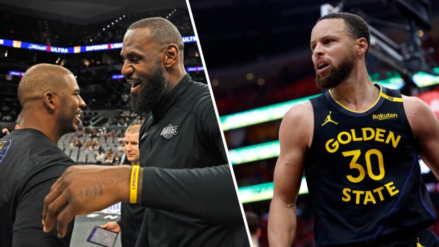 Steph Curry says why Chris Paul and LeBron James are the 'highest IQ players he has ever seen'