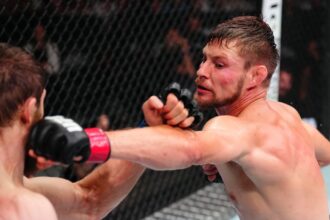 UFC Abu Dhabi results: Bryce Mitchell survives early knockdown, grounds Said Nurmagomedov to win decision
