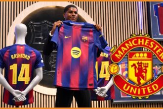 Marcus Rashford has completed his loan move from Manchester United to Barcelona