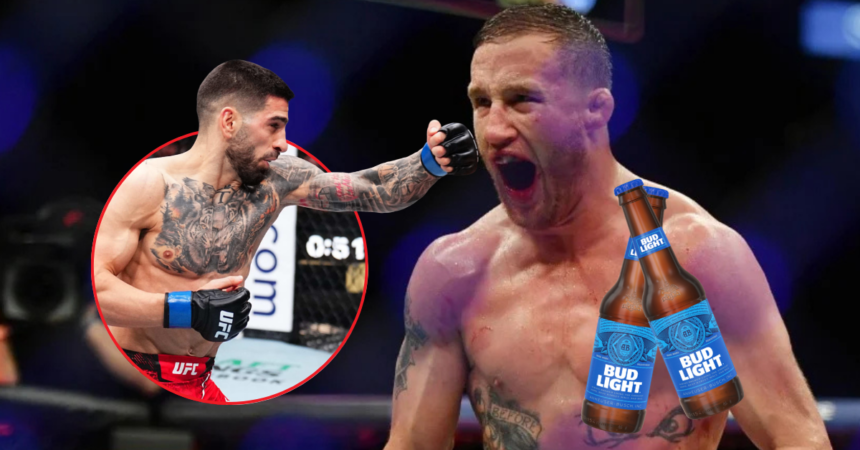 'Bud Light Drinking Americans' Will Get Justin Gaethje concussed by Ilia Topuria According to UFC Veteran