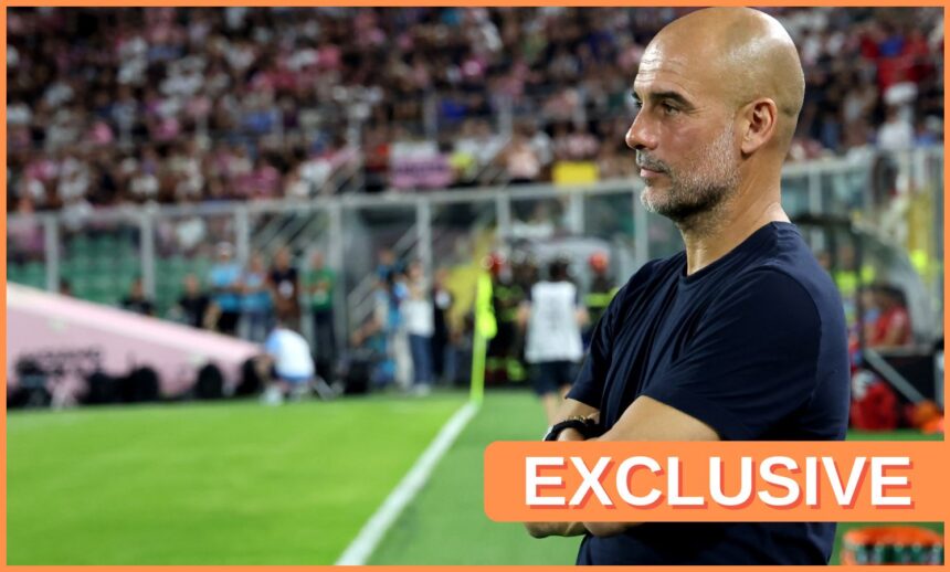 Man City manager Pep Guardiola