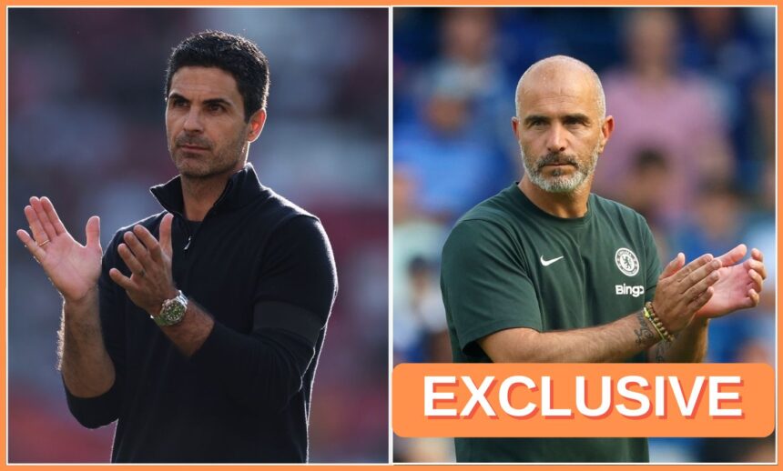 Arsenal and Chelsea manager