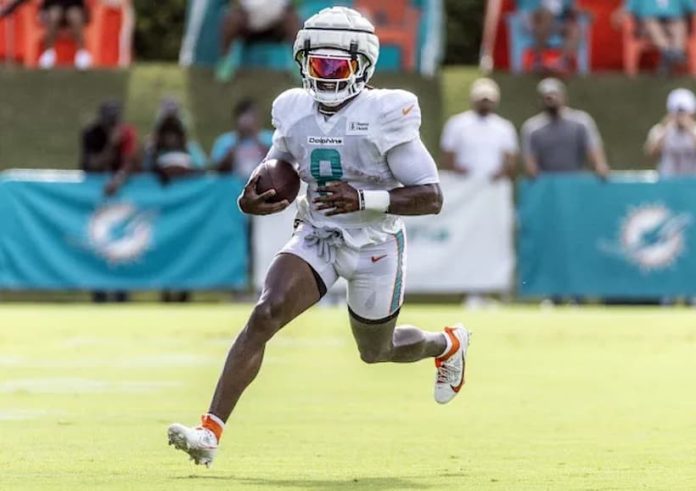 Alexander Mattison Dolphins pic