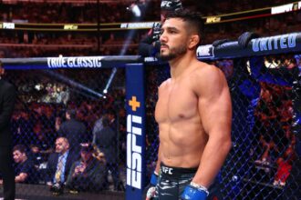 Aljamain Sterling offers advice to Aaron Pico after vicious knockout loss at UFC 319