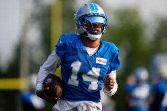 Amon Ra St.Brown Lions pic