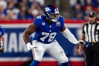 Andrew Thomas Giants pic