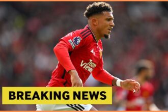 Jadon Sancho in action for Man United