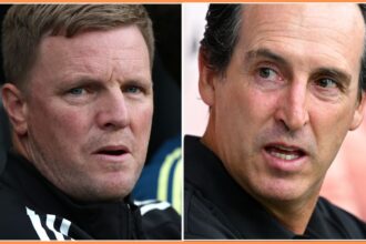 Eddie Howe and Unai Emery