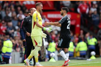 Marco Asensio is subbed off for Aston Villa