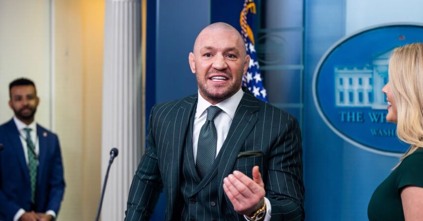 Conor McGregor launches petition in attempt to get on ballot to run for President of Ireland