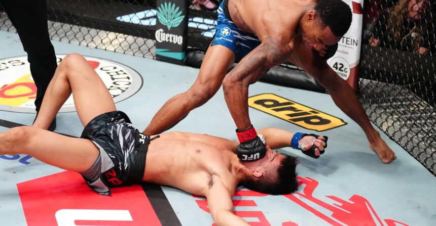 Elijah Smith powerbombs Toshiomi Kazama to score brutal knockout at UFC Vegas 109