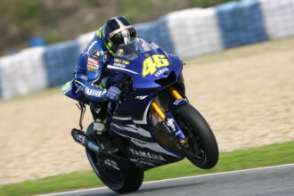 Four-figure price on Valentino Rossi helmet - from a low moment - at auction