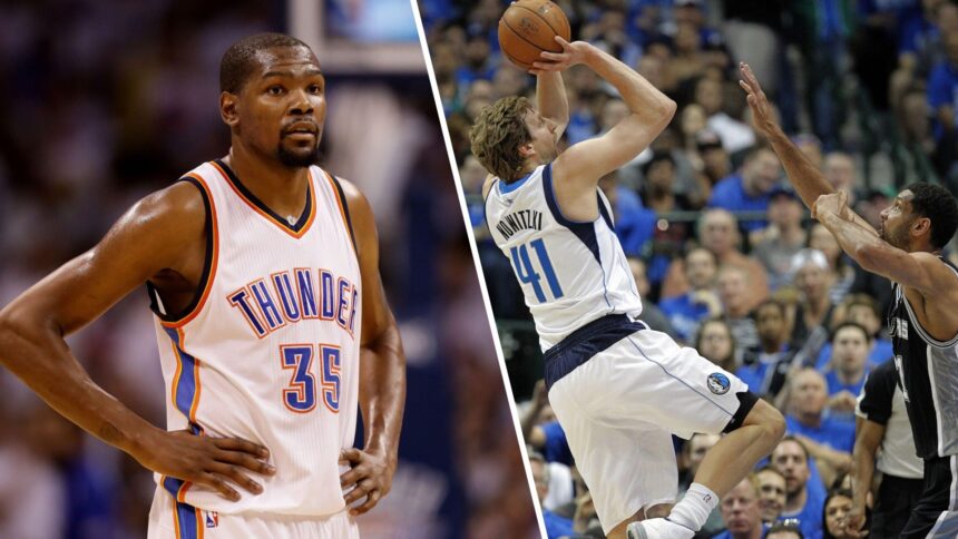 How Kevin Durant took lessons from peak Dirk Nowitzki, he was a true inspiration