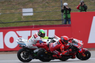 I'm a Ducati rider, what I saw Marc Marquez do from track-side wowed me