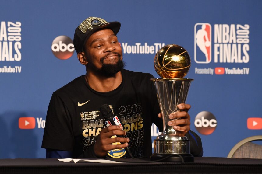 Kevin Durant 'accidentally' won two NBA Finals MVPs, former Golden State Warrior once claimed