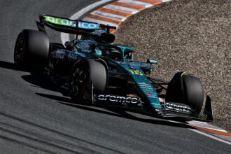 Lance Stroll reacts to second big crash of Dutch GP weekend