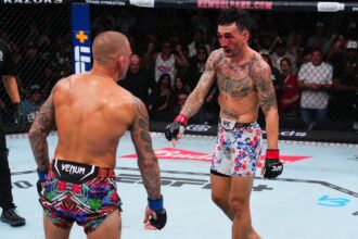 Max Holloway says ‘stupid injury’ suffered in UFC 318 win over Dustin Poirier likely keeps him out until 2026