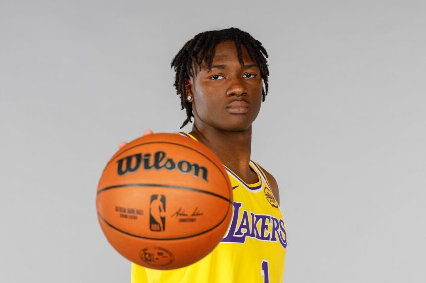 NBA insider provides crucial injury update on rookie Adou Thiero that LA Lakers fans will love