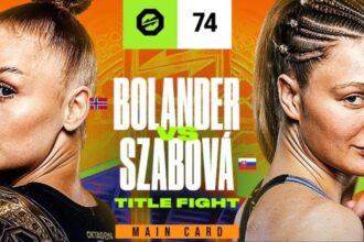 Oktagon 74: Bolander vs. Szabová - Full Results from Prague