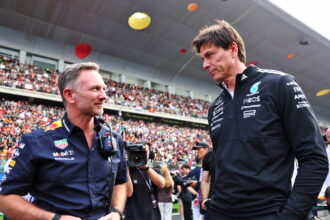 Toto Wolff reveals funny Christian Horner text after Red Bull F1 exit