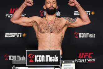 UFC Vegas 109 weigh-in video: Dolidze vs. Hernandez