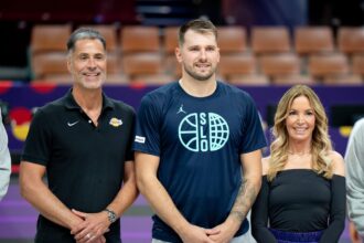 What Jeanie Buss told Slovenian radio about Luka Doncic after flying to support him at EuroBasket