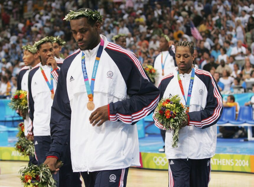 What LeBron James, Allen Iverson said after Team USA's historic loss vs Argentina in 2004 Olympics