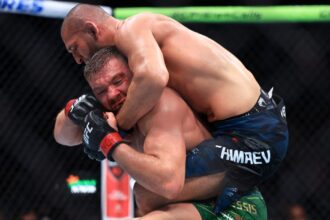 ‘It was boring’: Matt Brown compares Khamzat Chimaev to Georges St-Pierre after lopsided but less than exciting win