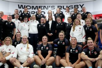 Women's Rugby World Cup: Princess of Wales joined England for post-match song