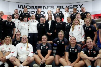 Women's Rugby World Cup: Princess of Wales joined England for post-match song