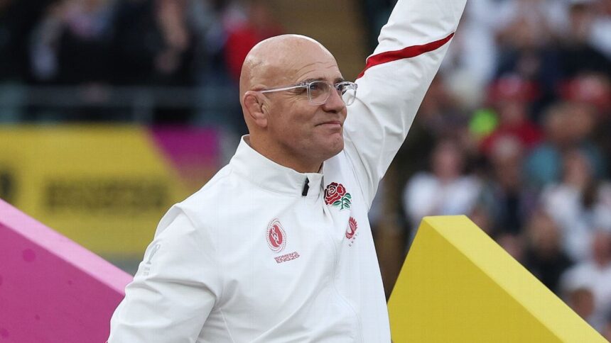 Women's Rugby World Cup: England's John Mitchell named Coach of the Year