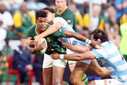 'There's still a job to do' - Springboks' Canan Moodie tempers Rugby Championship title excitement