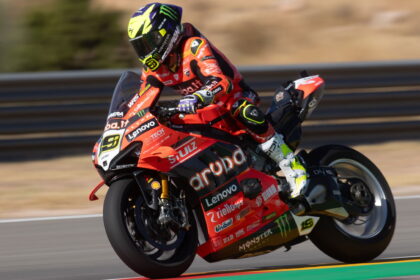 Alvaro Bautista needs “to do one step” to fight for Aragon WorldSBK victory