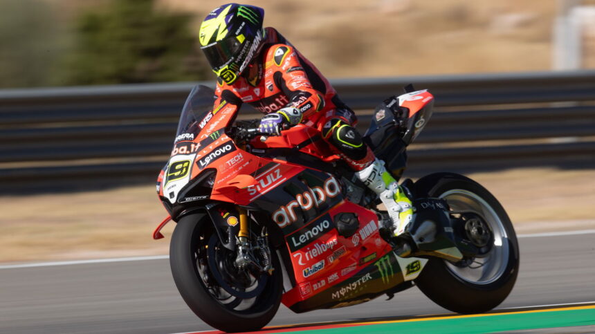 Alvaro Bautista needs “to do one step” to fight for Aragon WorldSBK victory