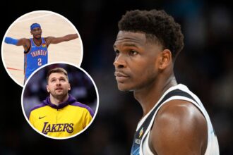Anthony Edwards had a Shai Gilgeous-Alexander, Luka Doncic realization after 2025 WCF loss, says NBA insider