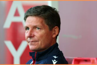 Crystal Palace manager Oliver Glasner