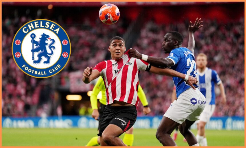 Maroan Sannadi in action for Athletic Bilbao