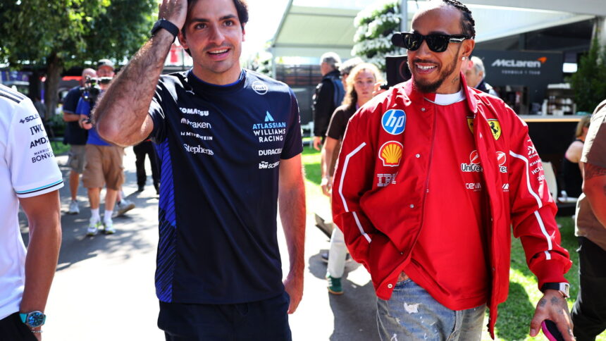 Carlos Sainz details Lewis Hamilton change: "Used to be one of my idols..."