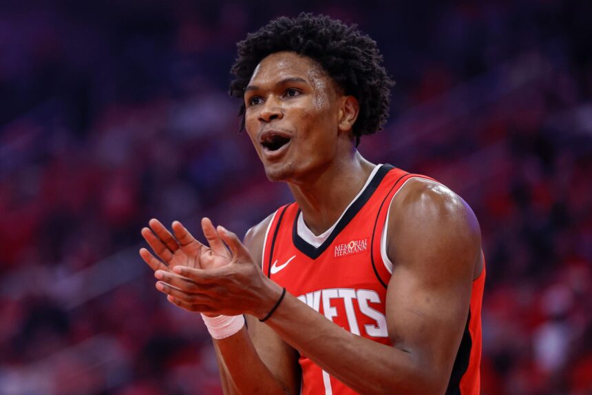 Chris Mannix says what Amen Thompson told him about his Houston Rockets development has become even more important