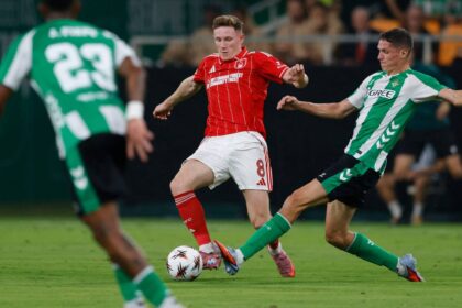 Collymore heaps praise on "class" Nottingham Forest star in Real Betis draw