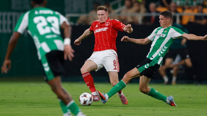 Collymore heaps praise on "class" Nottingham Forest star in Real Betis draw
