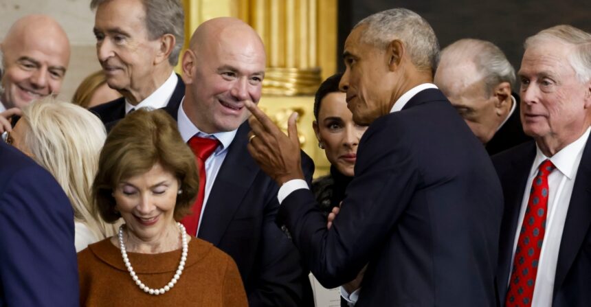 Dana White reveals what President Barack Obama said to him at 2025 inauguration