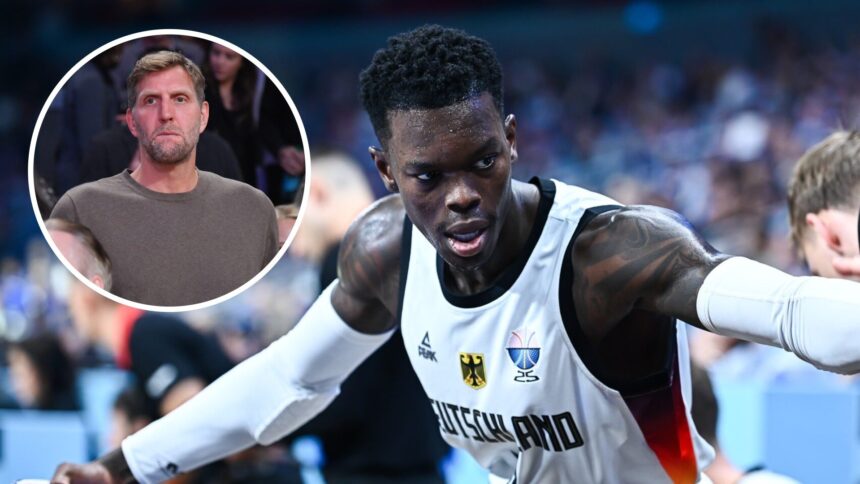 Dennis Schroder makes Dirk Nowitzki point immediately after winning EuroBasket MVP, 'What he's done in the NBA...'