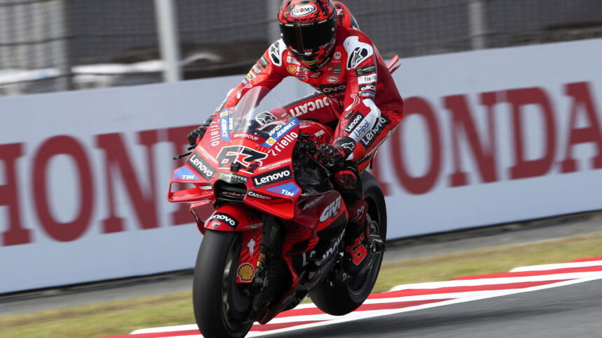 Ducati: “For sure” Francesco Bagnaia is back after MotoGP FP1 in Japan