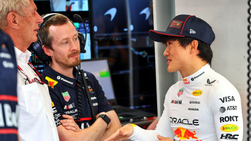 Helmut Marko reveals Red Bull ‘coaching’ behind Yuki Tsunoda’s Baku performance